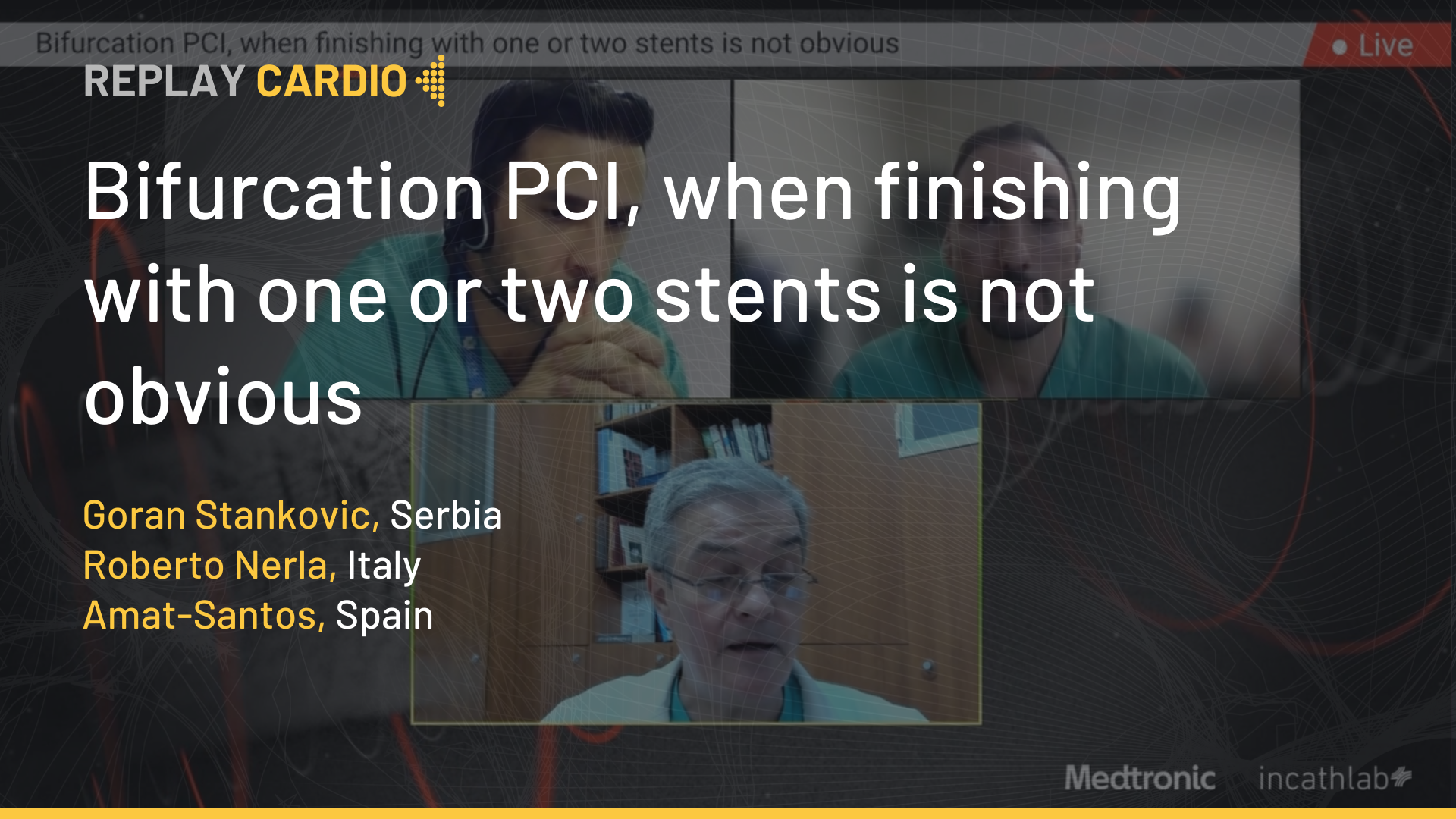 Bifurcation PCI, when finishing with one or two stents is not obvious